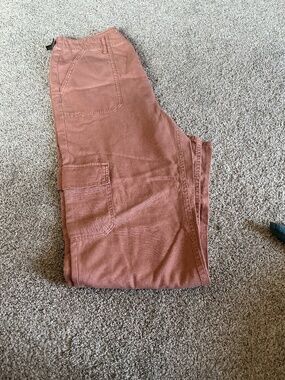 Pink Highest-Rise Vintage Straight Pink fitted hip & thigh straight leg jeans.